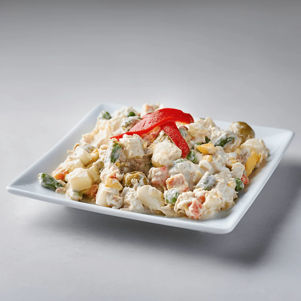 Ensaladilla Rusa Tradicional con Atún (1 tarrina) - 500g