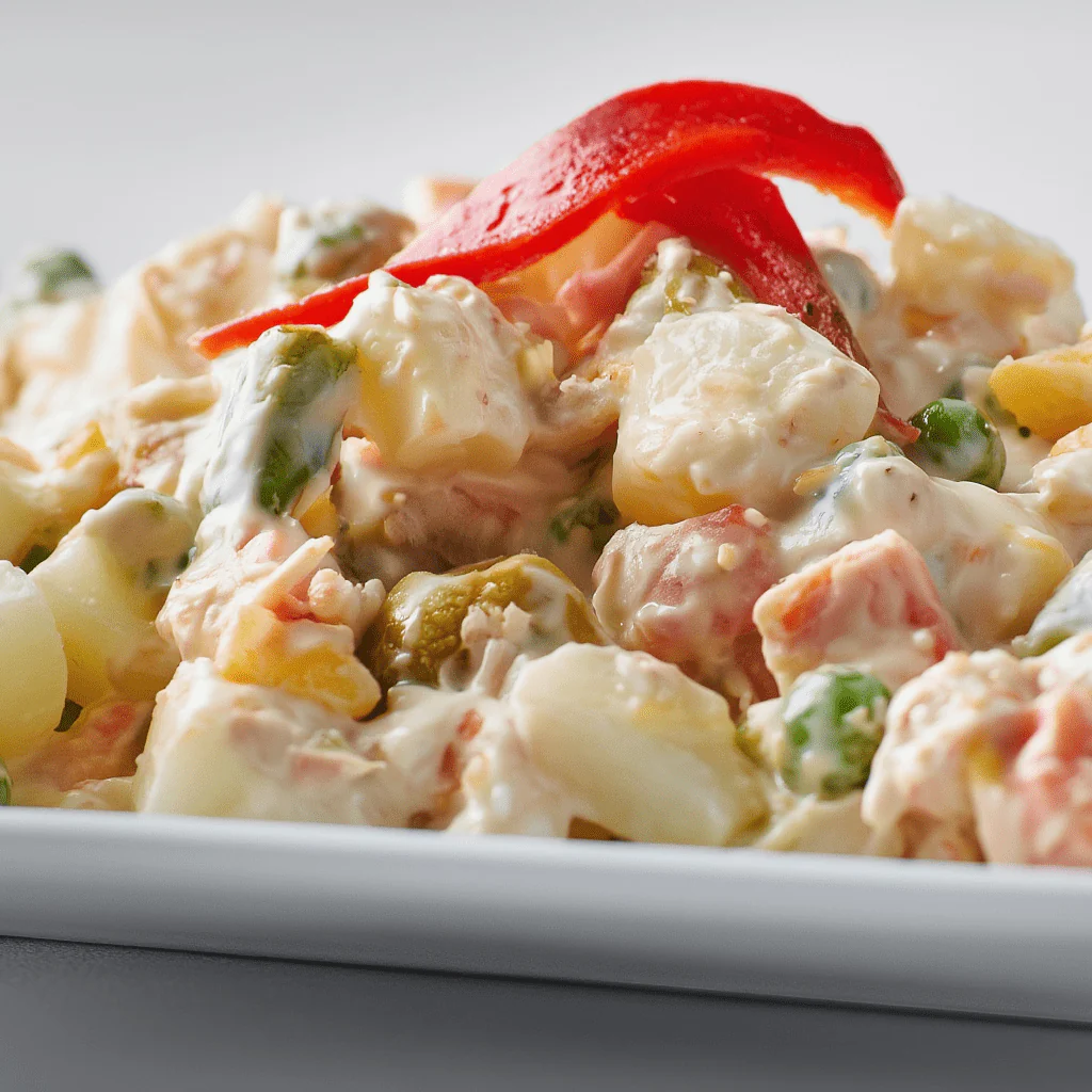 Ensaladilla Rusa Tradicional con Atún (1 tarrina) - 500g - Image 6