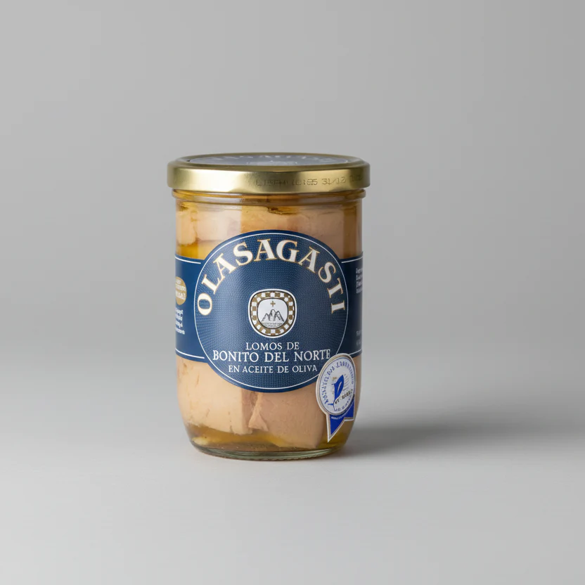 Lomos de Bonito del Norte en Aceite de Oliva Frasco de Cristal - 315g | Olasagasti - Image 9