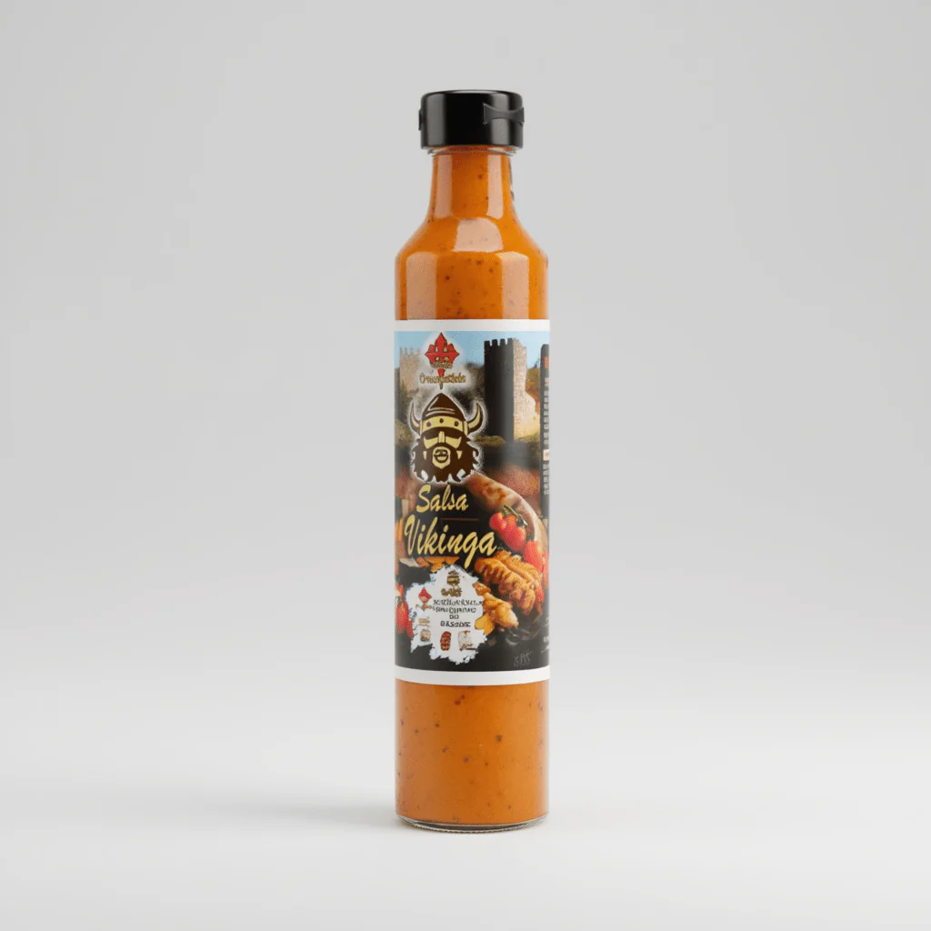 Salsa Vikinga Artesanal Salsas Compostela - 25 cl | Elaboración Gallega - Image 3