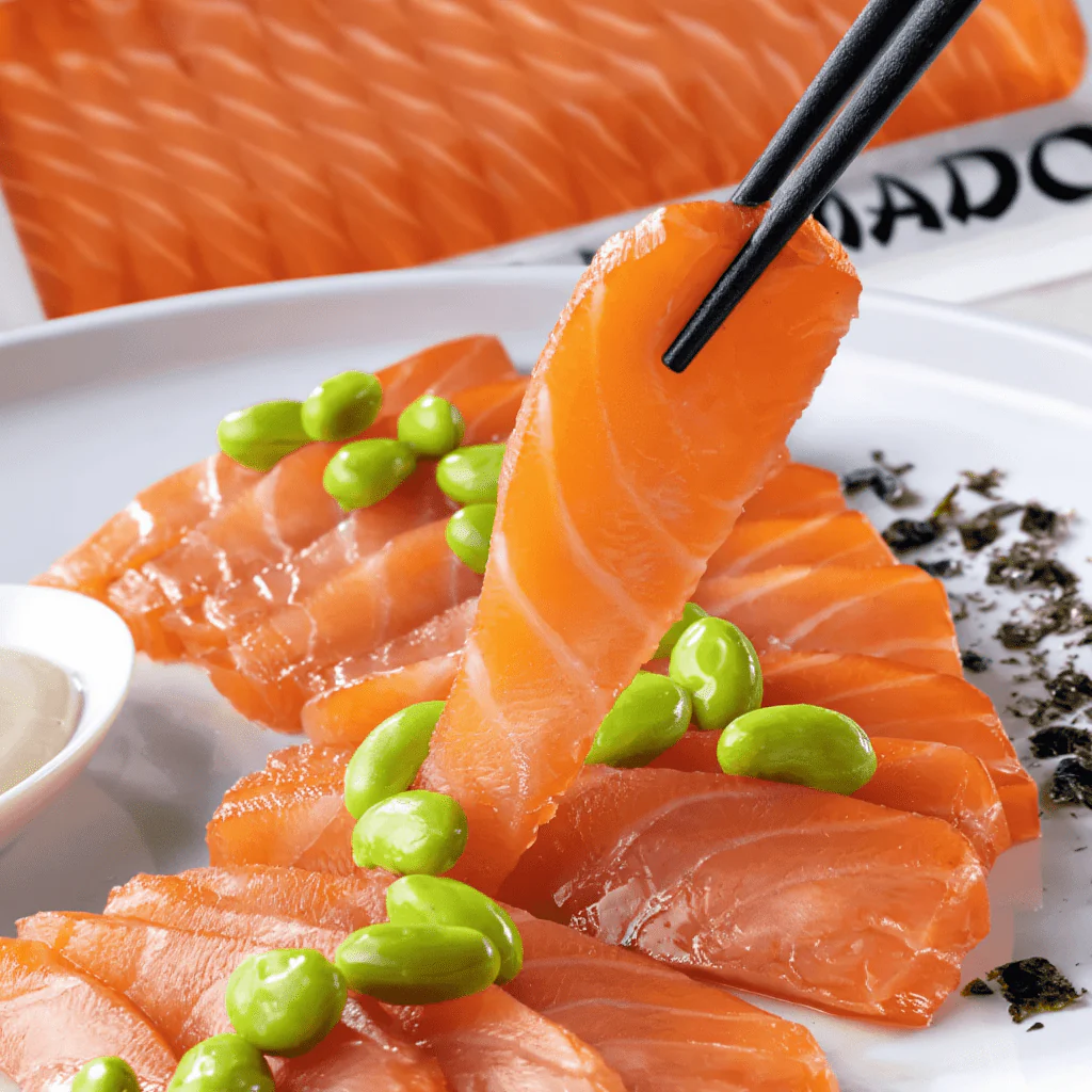 Sashimi de Salmón Ahumado Domínguez Corte Japonés - 150g - Image 2